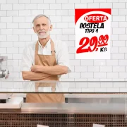 Escreve Apaga em Acrílico Leitoso 2mm Adesivo LC – A2