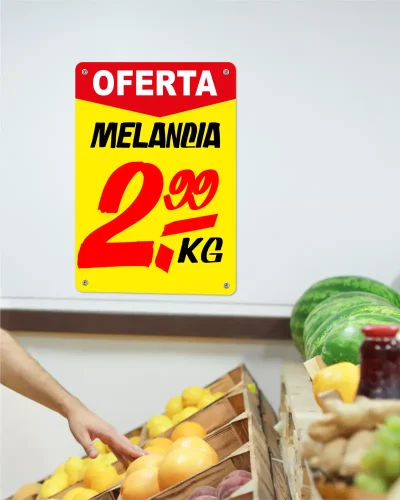 Escreve Apaga em Petg 0,75mm IP – A2 c/ 4 ilhós