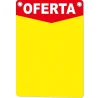 Display Escreve Apaga PETG A4 com 2 ilhós exibindo área para promoções