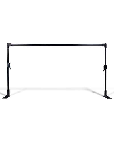 Suporte de Precificação em Ferro 113cm c/ regulagem 45/65cm
