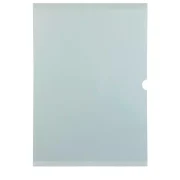 Porta-cartaz em Petg 0,75mm – 1 Bolsa A2 ALS c/ Fita. DF