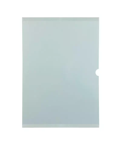 Porta-cartaz em Petg 0,75mm – 1 Bolsa A2 ALS c/ Fita. DF