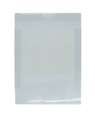 Porta-cartaz em Poliéster 0,3mm – 1 Bolsa A4 AC c/ Aba – 10un