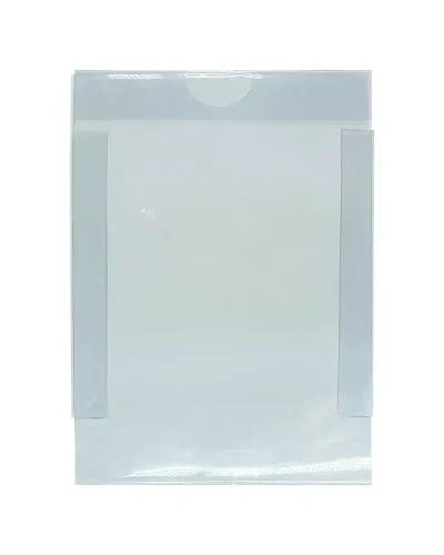 Porta-cartaz em Poliéster 0,3mm – 1 Bolsa A5 AC c/ Aba c/ 20un