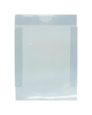 Porta-cartaz em Poliéster 0,3mm – 1 Bolsa A5 AC c/ Aba c/ 20un