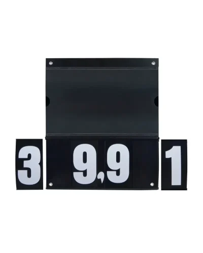 Placa de Preços em PS 2mm IP – 30x35cm 1 Bolsa 29×17,5cm s/ Imagem c/ 4 ilhós