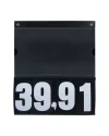 Placa de Preços em PS 2mm IP – 30x35cm 1 Bolsa 29×17,5cm s/ Imagem c/ 4 ilhós