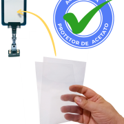 Expositor de Cartaz A6 Robozinho com Moldura e Proteção – 10un