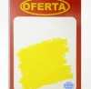 Escreve Apaga Acrílico 42x60cm com destaque OFERTA e 4 furos para fixação.