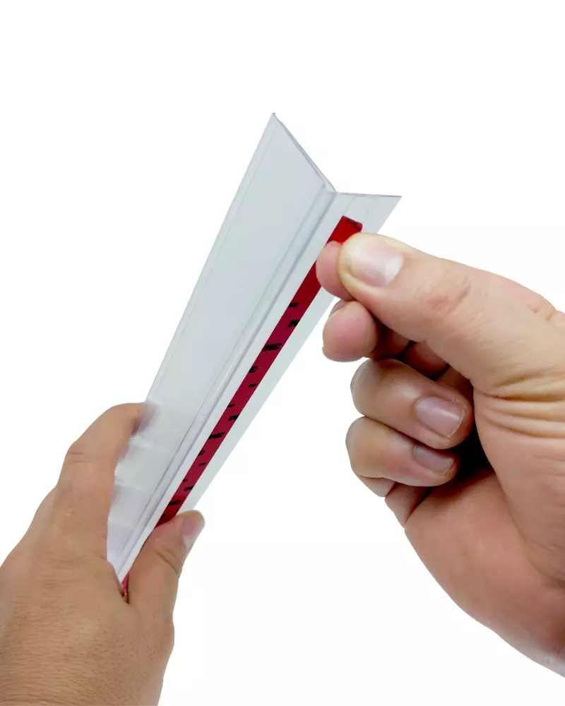 Perfil de Gôndola V300R c/ Fita Dupla Face – Pç com 115cm