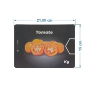 Imagem em PP 0,4mm IP – 21x15cm p/ Precificador E3 e E2 24,5x33cm