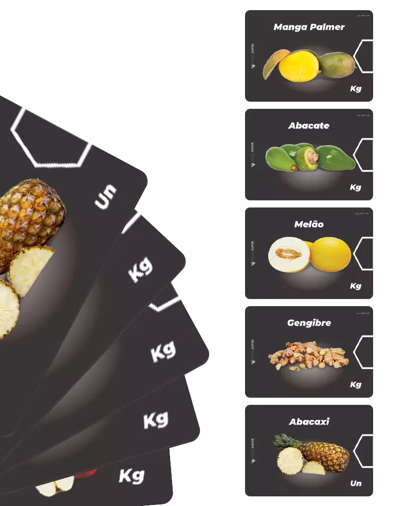 Imagem em PP 0,4mm IP – 21x15cm p/ Precificador E3 e E2 24,5x33cm