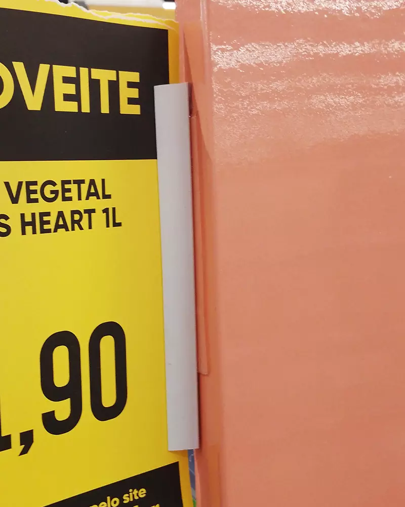 Perfil Peg Doc 15cm c/ Fita Dupla Face – 50un