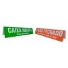 Placa de Identificação Caixa Aberto / Fechado Vermelho e Verde 30×7 cm