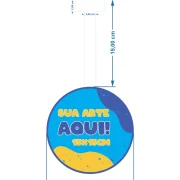 Wobbler em PP 0,4mm IP Peça Inteira – 15x15cm – 20un