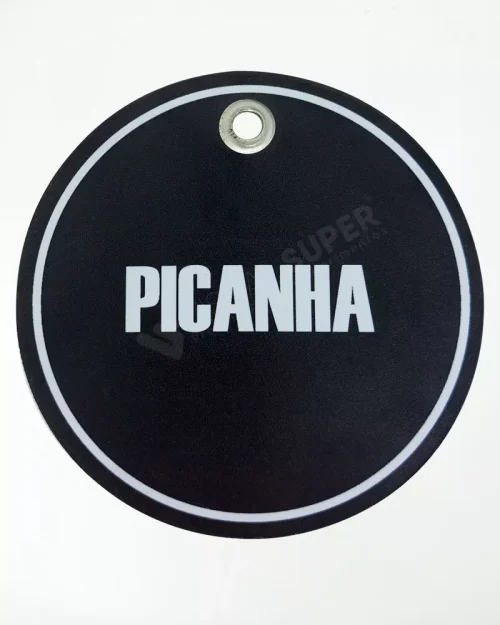 Tag de Produtos em PP 0,4mm IP – 9x9cm c/ 1 ilhós