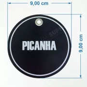 Tag de Produtos em PP 0,4mm IP – 9x9cm c/ 1 ilhós