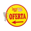 Stopper Seta Oferta em PP 0,4mm IP F/V – 14,5×14,5cm c/ Porta-stopper Mod. 1
