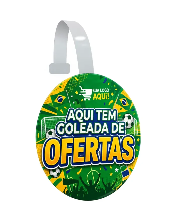 Wobbler em PP 0,4mm IP Peça Inteira – 20x20cm