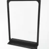 Display Base PS p/ Folha A4 – Moldura Preta Standard