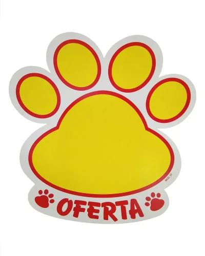 Cartaz Oferta Pet 14×14,5cm Mod. 21 – 100un