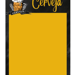 Cartaz Ofertas A4 Mod.95 (21x30cm). Ideal para supermercados, adegas, conveniências e distribuidoras destacarem promoções de cervejas com alto impacto.