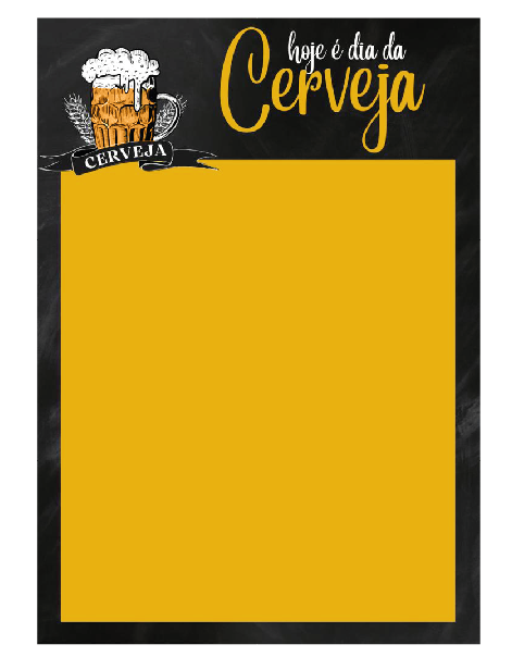 Cartaz Ofertas A4 Mod.95 (21x30cm). Ideal para supermercados, adegas, conveniências e distribuidoras destacarem promoções de cervejas com alto impacto.