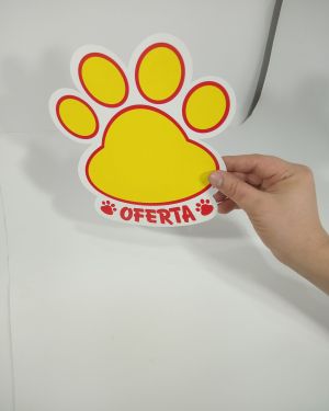 Cartaz Oferta Pet 14×14,5cm Mod. 21 – 100un