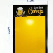 Cartaz Dia da Cerveja 21x30cm Mod. 95 – 100un