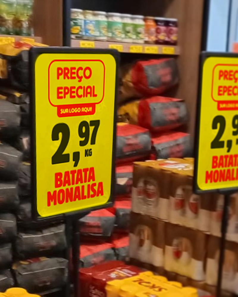 Cartaz Amarelo Neutro Offset 120g A4 p/ Impressora – 100un
