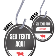 Tag de Produtos em PP 0,4mm IP F/V c/ Laminação – 9x9cm – 12un