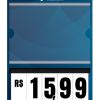 Precificador E2 em Honeycomb 3mm IP F/V – 22x32cm c/ 1 bolsa A5 c/ Nº Branco c/ Gota de 1cm