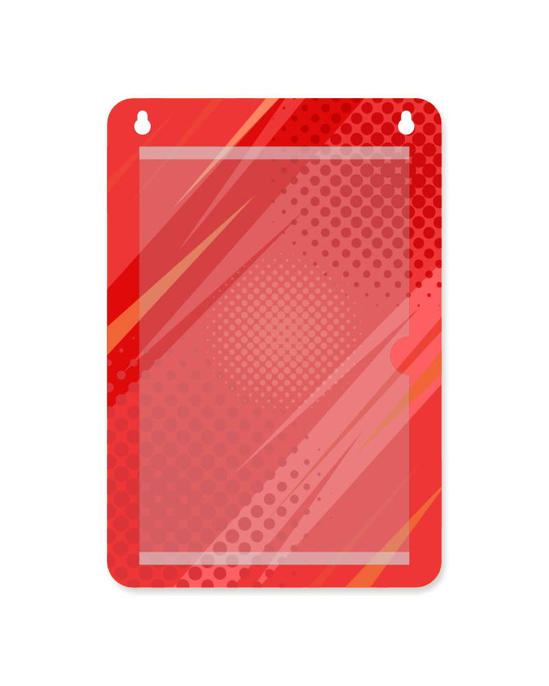 Porta-cartaz em HoneyComb 3mm 26x38cm – IP F/V c/ 1 Bolsa A4 – c/ 2 Furos