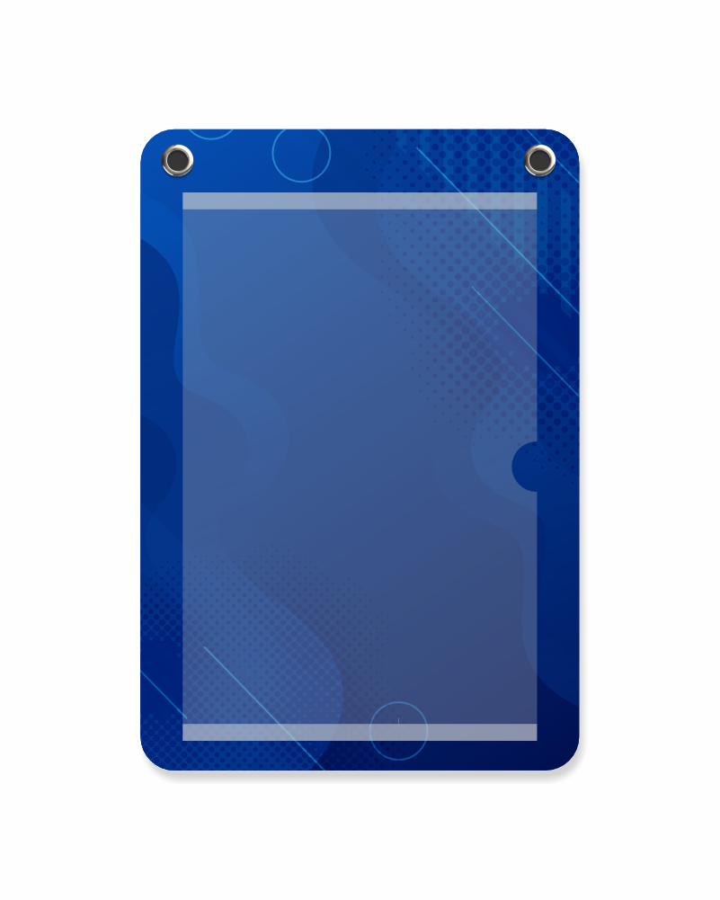 Porta-cartaz em HoneyComb 3mm 26x38cm c/1 Bolsa A4 – 2 Ilhos